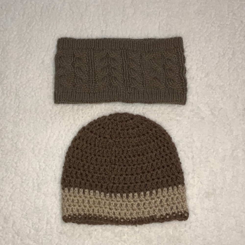 Beanie and Ear Warmer Headband - Picture 2 of 10
